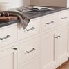 High Quality Gold/Silver Cabinet Pull Alloy Smooth Drawer Knob Durable Solid Wardrobe Handle for Cabinet Wardrobe Drawer