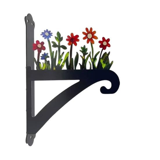 

Metal Plant Hanger Wall Hook Heavy Duty Hanging Basket Bracket Decorative G