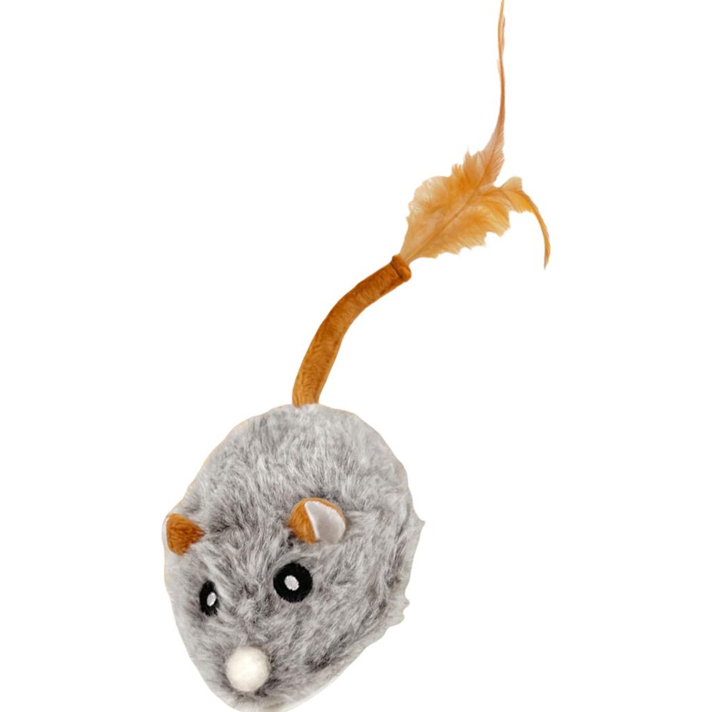 Interaktives Katzenspielzeug Lustiges Ärgern Quietschendes Wiederaufladbares Spielzeug Unterhaltung Quietschendes Spielzeug für Katzen Spielen Katzenzubehör