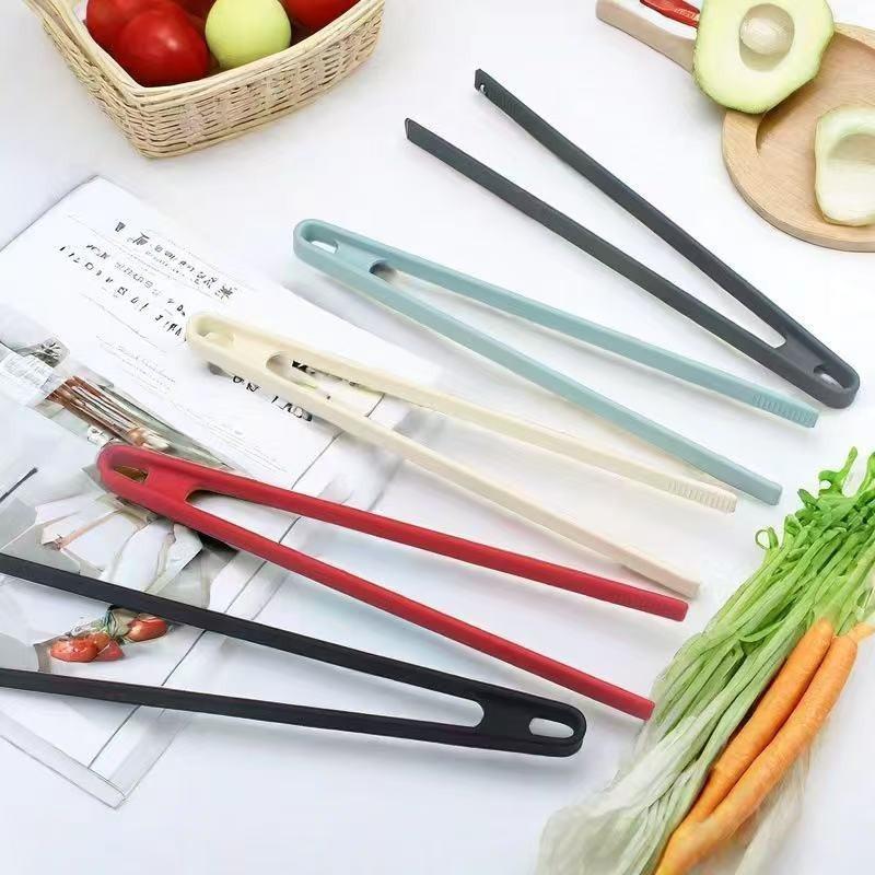 Silicone high temperature resistant V food clip barbecue clip all-inclusive steak clip buffet barbecue clip