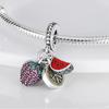 Charms Copperstrawberry Watermelon Lemon Beads Fit Charms Plataoriginal Bracelet Beads Women Jewellery Making Diy