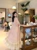Summer 2026 Elegant Chinese Floral Embroidery Two-Piece Long Dress for Women, Style P0207.