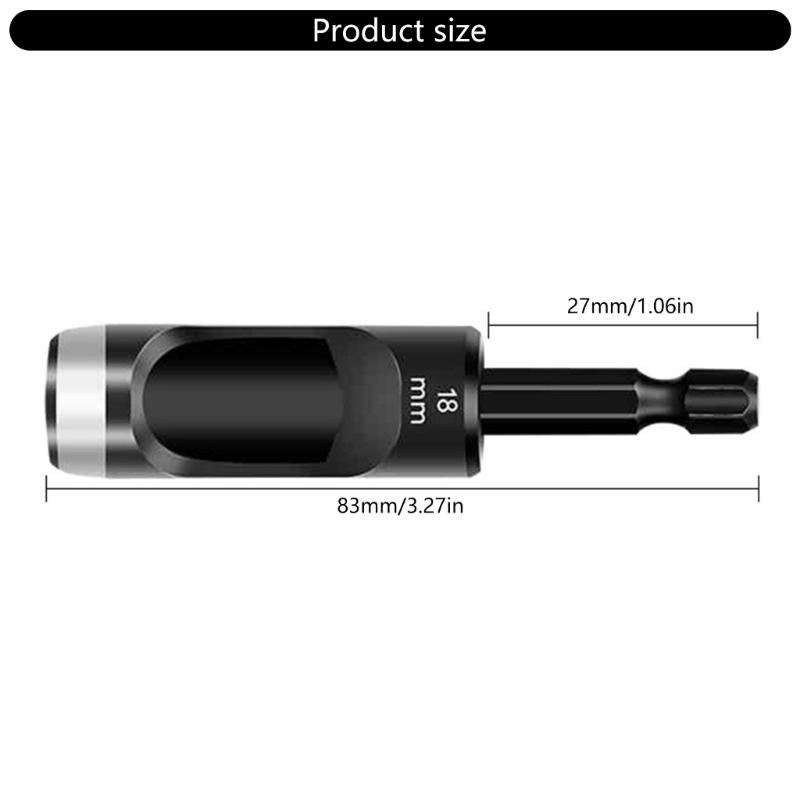 Sechskant-Adapter Elektrische Maschine Hohlstanzer Für Bohrer Pappe Leder Gürtel Kohlenstoffstahl Weiches Material Bohrer