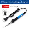 Adjustable Temperature Electric Soldering Iron 110V(US Plug) /220V(EU Plug) 60W Soldering Iron Welding Solder Repair Tool