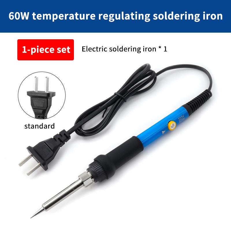 Adjustable Temperature Electric Soldering Iron 110V(US Plug) /220V(EU Plug) 60W Soldering Iron Welding Solder Repair Tool
