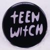 Gothic Punk Enamel Witch Brooch for Women