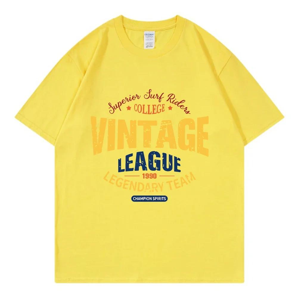 

Летняя мужская футболка в стиле ретро с принтом букв, 100% чистый хлопок, свободная и дышащая, уличная футболка с круглым вырезом и короткими рукавами 4XL