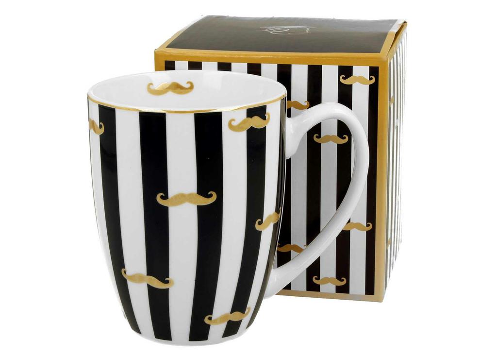 Kubek Classic Wąsy W Ozdobnym Pudełku
