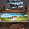 We Bare Bears Color Mouse Pad Large Gaming Table Cushion Non-slip Laptop Tablet Big Mousepad XXL Mat Mini PC Playmat With Lock Edge
