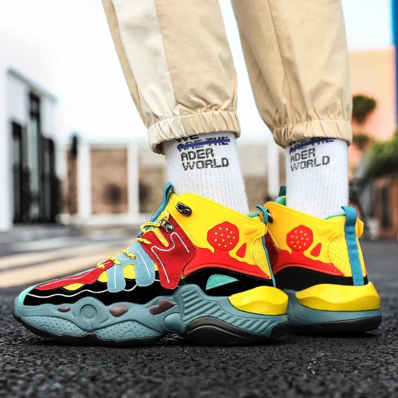 Pánské boty Tenisky Pánské tenisky Luxusní boty Pánské ležérní Trenér Závody Prodyšné módní povaleče na běhání Boty pro muže