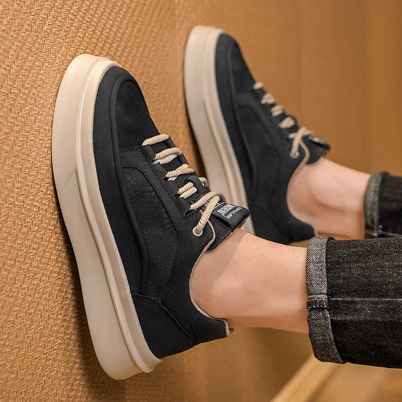 Fashion High Platform Height Increasing Retro Women Shoes Black Woman Boots Women's Ankle Sneakers Sport Best Selling Tenes Teniss