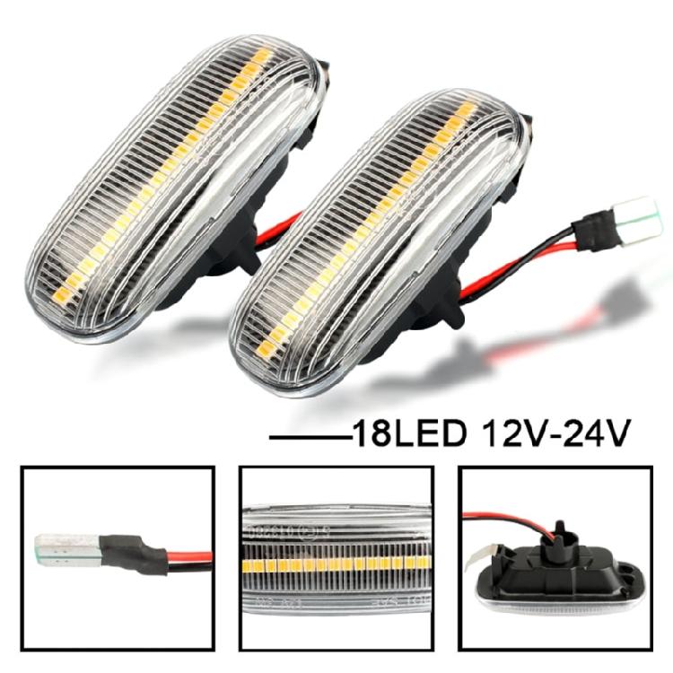 Easy Install LED Light High-Performances Turn Signal Lights Plugs & Play LED Light Quick Fixing for German Vehicles 
