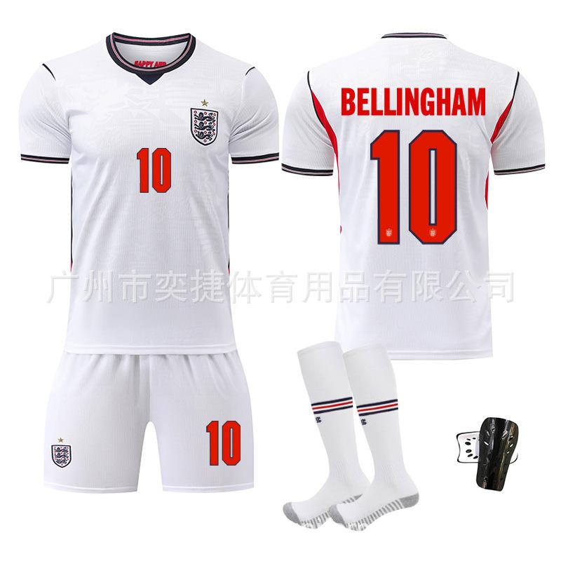 2627 World Cup England Main Jersey No. 9 10 Bellingham No. 20 Football Jersey Adult Children Cross-border Out