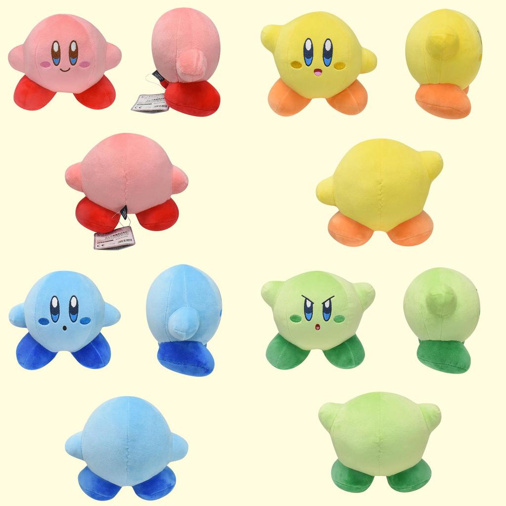 Kirby Plush Toy Set With Super Soft Short Plush For Collectors And Kids