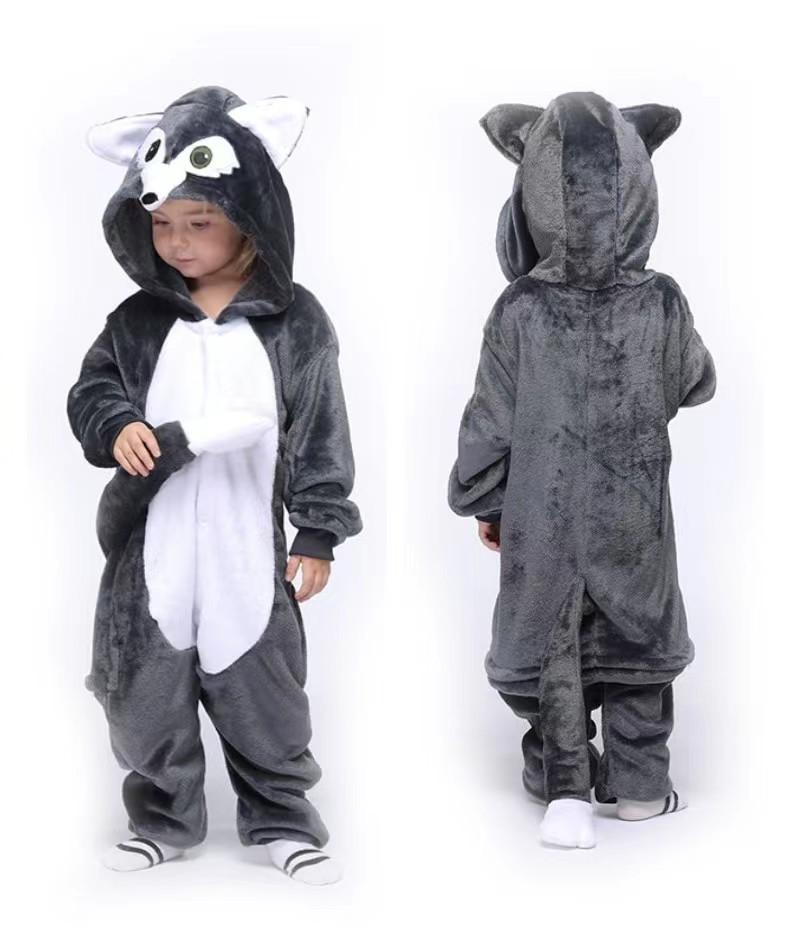 Cartoon Kigurumi Für Kinder Tier Onesies Kinder Pyjamas Halloween Cosplay Kostüme
