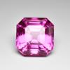 20 Ct Natural Sapphire Pink PERFECT Square Shape  Loose Gemstone