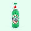 Plush Sound Toy for Big Dogs, Beer Bottle and Cola Simulation, Pet, ChFukToy, Puppy Accessories