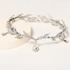Bohemian Rhinestone Bridal Teardrop Forehead Headpiece