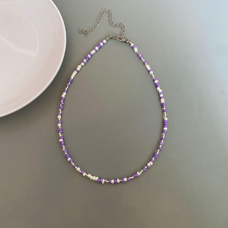 Fashion Choker Necklace for Girl Women White Color Nature Shell Love Heart Fashion Short Necklace Gift for Friend Spring Summer