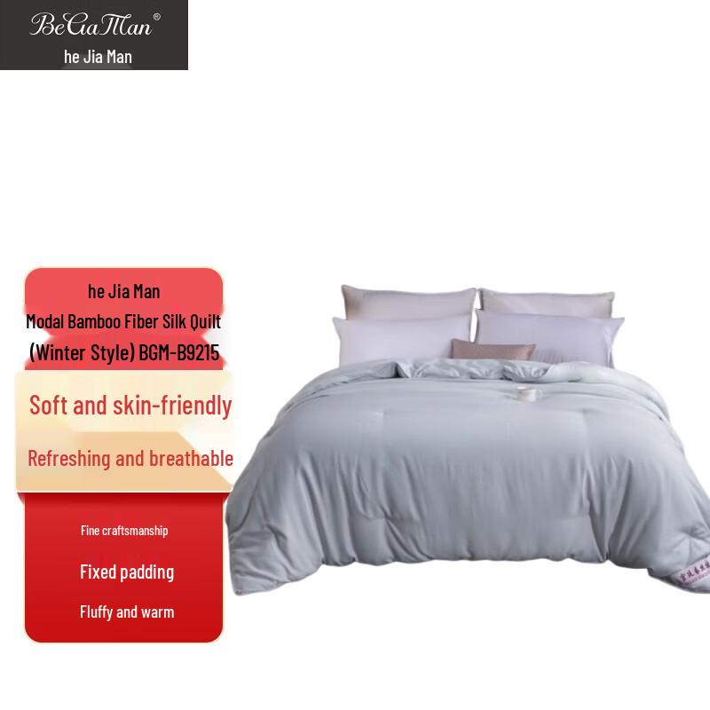 Bejirog Modal Bamboo Fiber Silk All-Season 2-in-1 Duvet