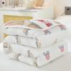Premium A-grade Pure Cotton 6-Layer Gauze Comforter & Nap Blanket