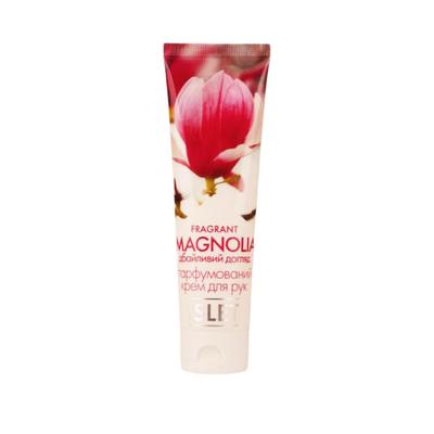 Creme para mãos perfumado Cuidado cuidadoso. Magnólia perfumada, Islet