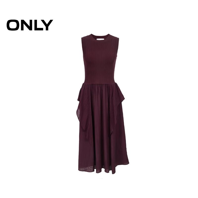 ONLY 2025 Spring Irregular Hem Sleeveless Midi Dress