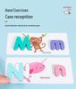Kids' Wooden Alphabet & Spelling Learning Toys: Upper & Lowercase Educational Set