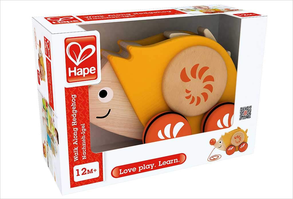 Hape Walk a Long Hedgehog E0350