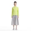 Li Ning Outdoor CF Lightweight Breathable Ice Feel Comfortable UPF 50+ Sun Protection Clothing Women Clothing Yellow Green AFDW214-2