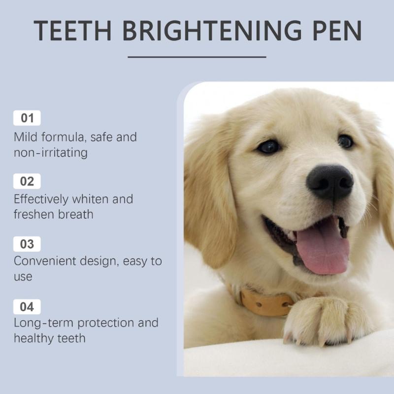 Pet Toothbrush Easy To Use for Dogs Teeth Care Dogs Cats Cleaning Mouth Brush Preventing Bad Breath Tartar Gums Problems