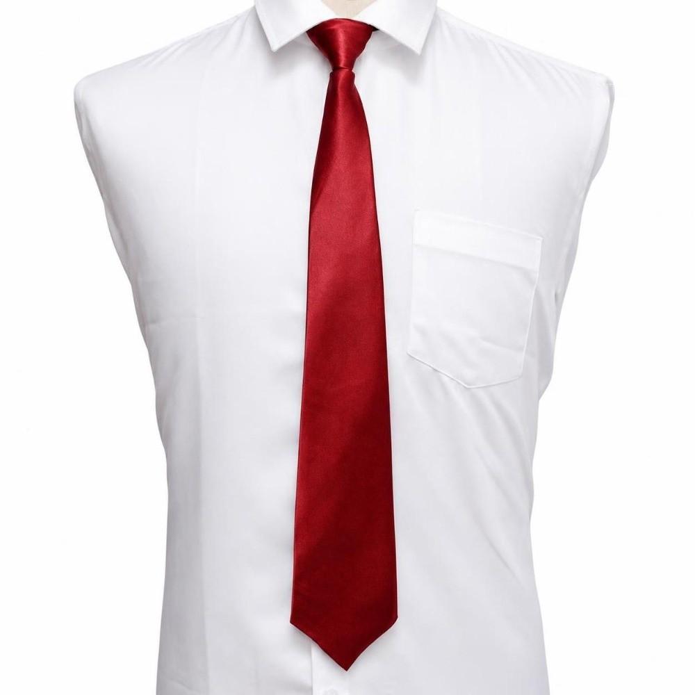 Clip On Zipper Tie Unisex Suit Zipper Neckties New Uniform Neck Tie  For Men Women
