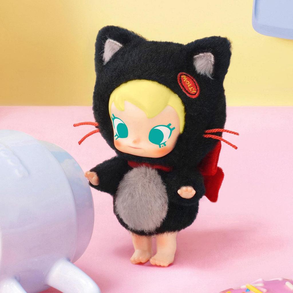 POP MART Baby Molly Pocket Friends Series-Vinyl Plush Pendant Blind Box (Single Pack / 6-Piece Set)