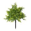 Artificial Pine Topiary Realistic Faux Pine Bushes Artificial Greenery with Spike Christmas Topiary