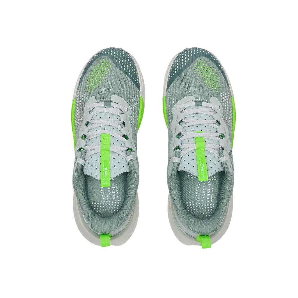 Under Armour Wear-resistant And Lightweight Low-Top Running Shoes Unisex Green Sneakers 3027202-348