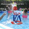 Pool Toys Basketball Hoop Floating: Stable Water & Easy Set Up , Toy Games Fits Family Party Backyard Kids Adults Ages 3-12