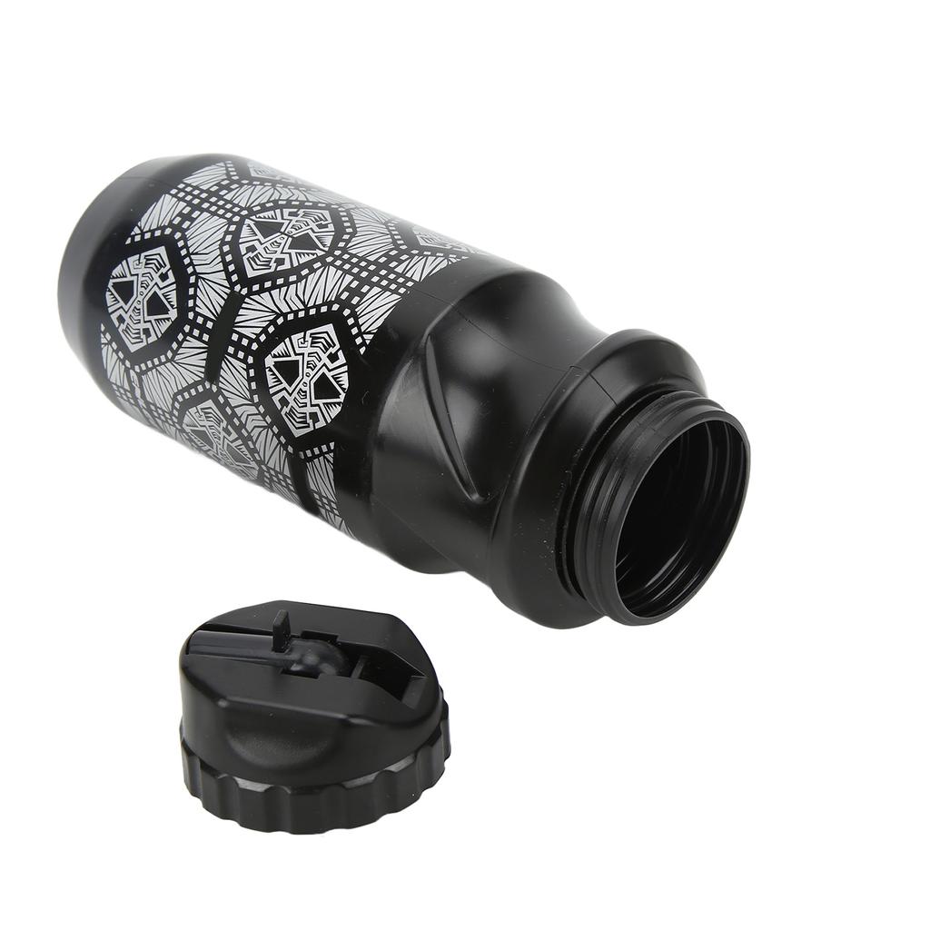 ENLEE Bicycle Water Bottle Leaking Proof Mountain Bike Cycling Kettle for Sports FitnessBlack