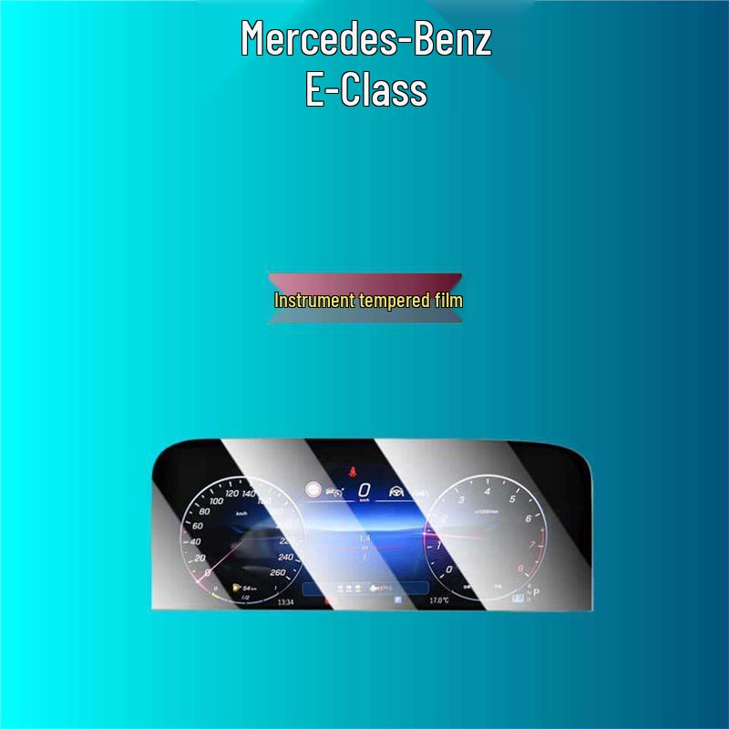 Mercedes-Benz E-Klasse Zentralsteuerung Gehärtetes Glas Displayschutz für 26 E300L/E260 Modelle - Innendekoration/Modifikation.