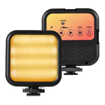 5W Pocket Led Light Mini Lampa Wideo Dwukolorowa Lampa Fotograficzna z 3 Mocowaniami Zimnej Stopki i 1/4 cala