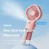 Pocket Humidifier Fan Handheld USB Rechargeable Portable Cooler Mini Mist Sprayer Silent Operation Baby Room Travel Gear