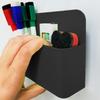 Magnetic Marker Holder for Fridge Magnetic Pen Cup Pencil Holder Storage Organizer Dry Erase Marker Kolder Fridge Pen Holder for