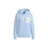 Felpa con cappuccio sportiva ispessita Neo da donna top blu HE4492