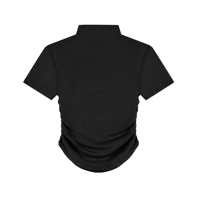 Silm Women's Summer Short Sleeve T-shirt Top Bottoming Shirt