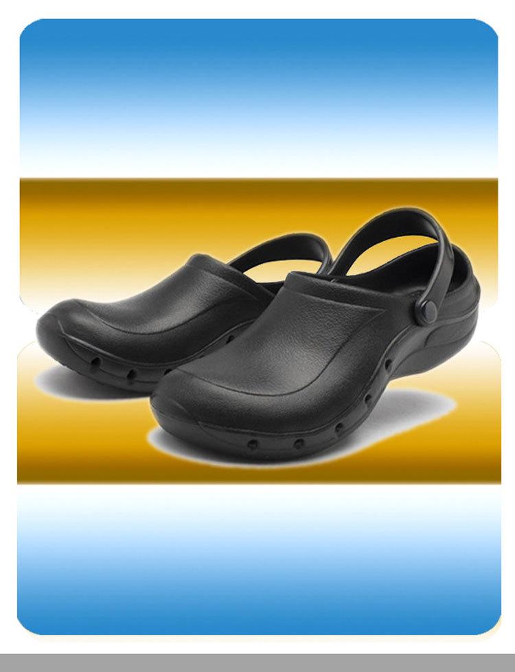 Chaussures de Chef Antidérapantes WAKO - Chaussures de Travail de Cuisine Étanches et Résistantes à l'Huile pour Hôtel, Restaurant et Plus.