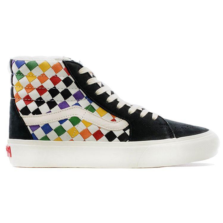 Vans Sk8-Hi VLT LX Pride Unisex Sneakers Multi-Color Rainbow Marshmallow VN0A4CS55A8