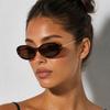 Retro Small Oval Sunglasses Luxury Brand Vintage Metal Frames Outdoor UV400 Sun Glasses Classic Driving Shades Trendy Eyewear