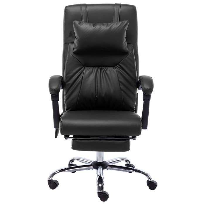 VidaXL Chaise de Bureau de Massage Fauteuil d'Ordinateur Inclinable Siège Ergonomique Fauteuil de Bureau Hauteur Réglable 20296