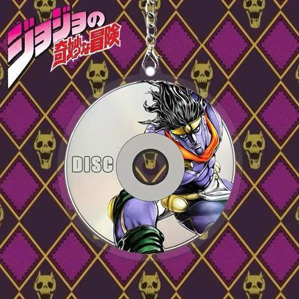 JOJO's Bizarre Adventure Acryl Schlüsselanhänger und Rucksackanhänger Set