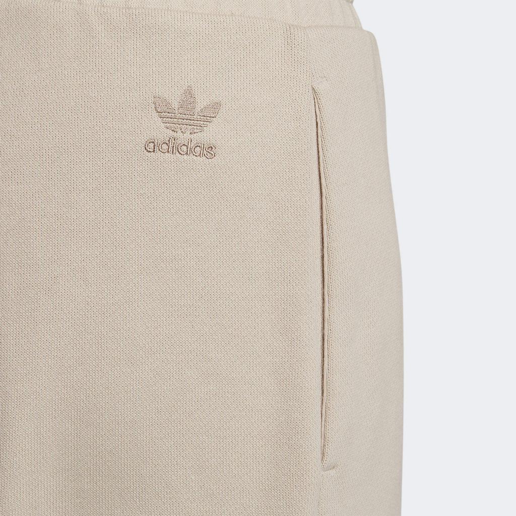 Adidas Originals Solid Logo Knit Track Pants Women Bottoms Beige IN1029