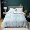 Bettbezug mit Regenschirm, bunter Regenschirm-Bettbezug, Bettwäscheset im Cartoon-Stil für Kinder und Jugendliche, Queen-Size-Bettbezug aus Polyester